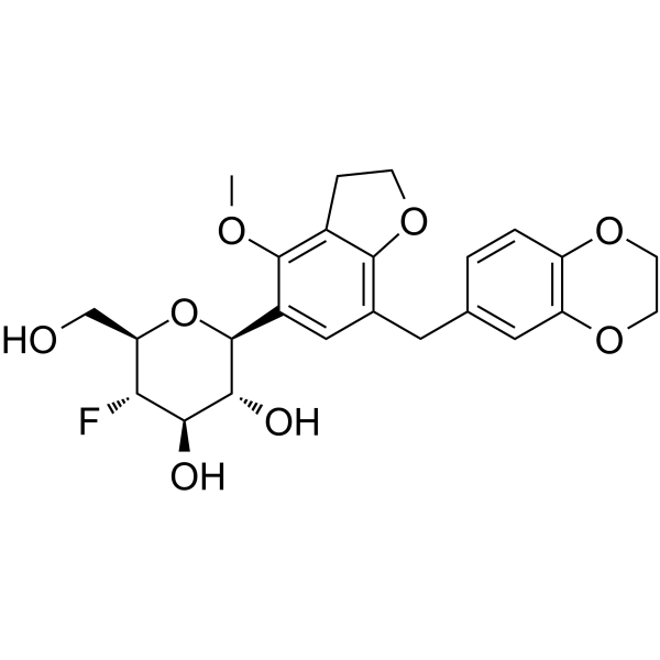 SGLT inhibitor-1 Chemical Structure