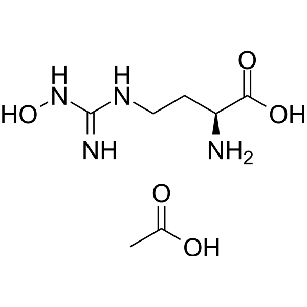 nor-NOHA monoacetate Chemical Structure