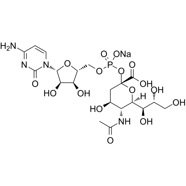 CMP-Sialic acid sodium salt Chemical Structure