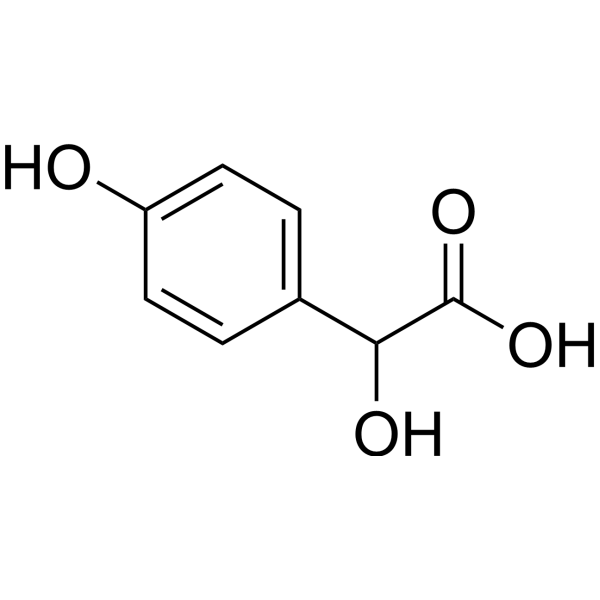 p-Hydroxymandelic acid Chemical Structure