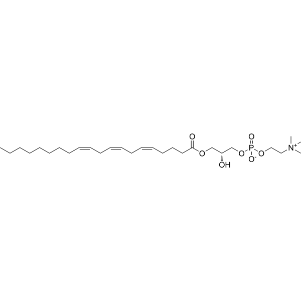LysoPC(20:3(5Z,8Z,11Z)) Chemical Structure