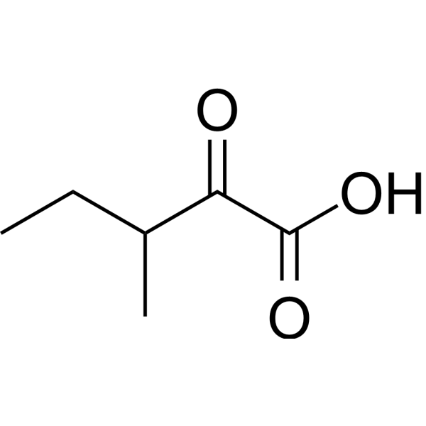 3-Methyl-2-oxovaleric acid Chemical Structure