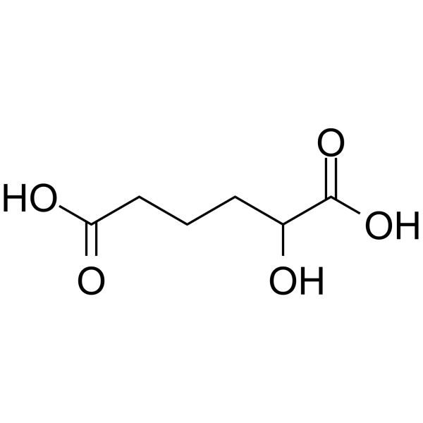 2-Hydroxyadipic acid Chemical Structure