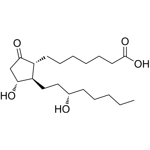 13,14-Dihydro PGE1 Chemical Structure