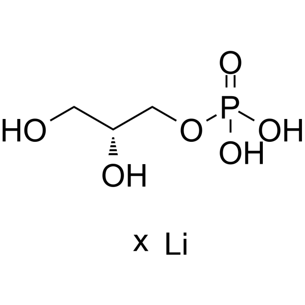 sn-Glycerol 3-phosphate lithium Chemical Structure