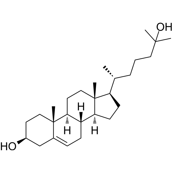 25-Hydroxycholesterol Chemical Structure