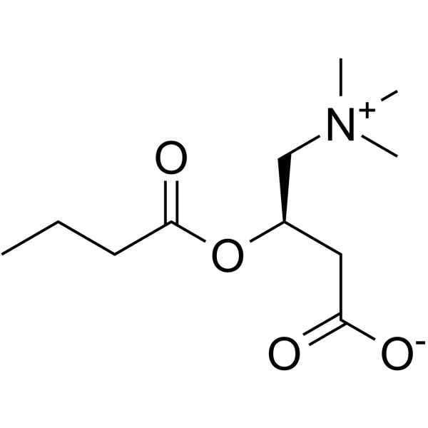 Butyrylcarnitine 構造式