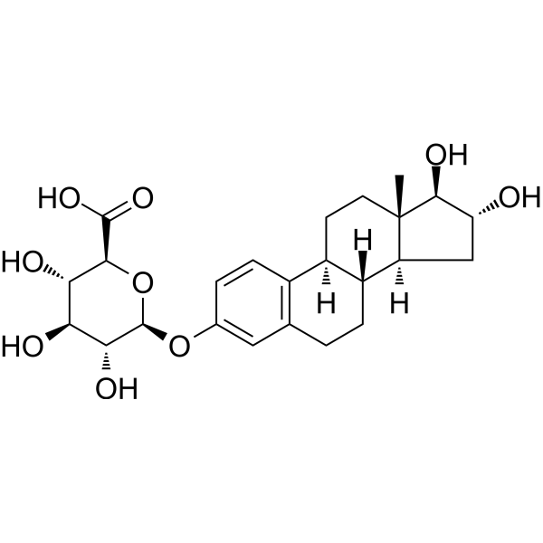 Estriol 3-glucuronide Chemical Structure