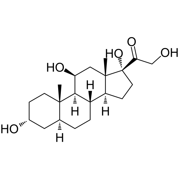 Allotetrahydrocortisol Chemical Structure
