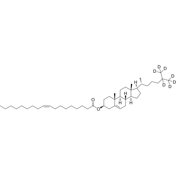 Cholesteryl oleate-d<sub>7</sub> Chemical Structure
