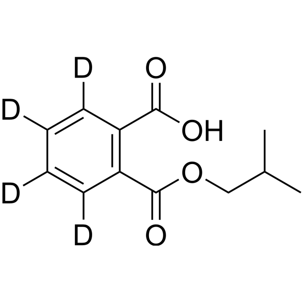 Monoisobutyl <em>phthalic</em> acid-d4
