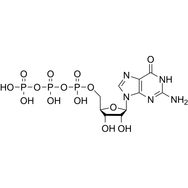Guanosine triphosphate Chemical Structure