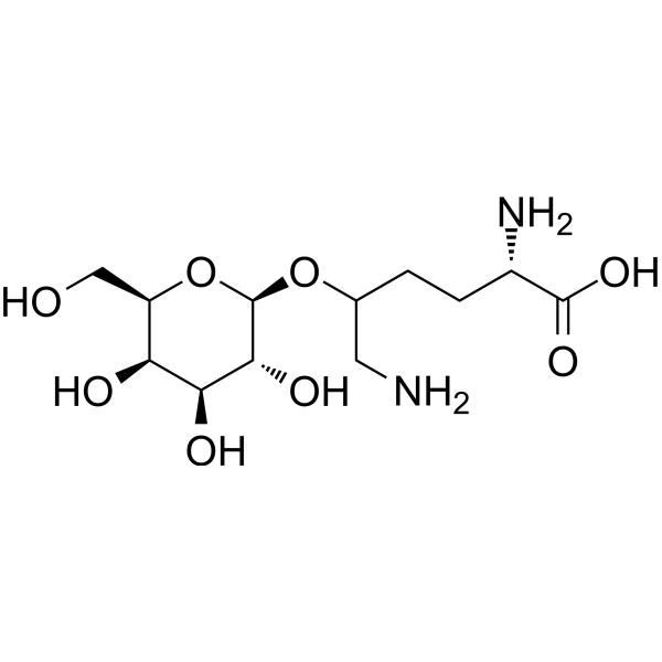 Galactosylhydroxylysine Chemical Structure