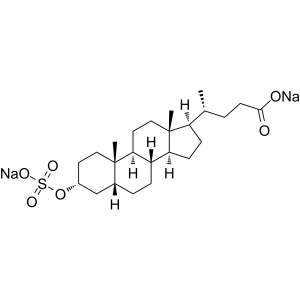 Lithocholic acid <em>3-sulfate</em> <em>disodium</em>