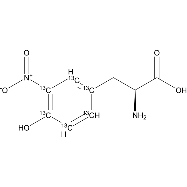 3-Nitro-<em>L-tyrosine</em>-13C6