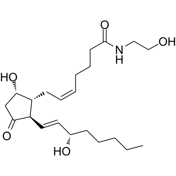 PGD2 ethanolamide Chemical Structure