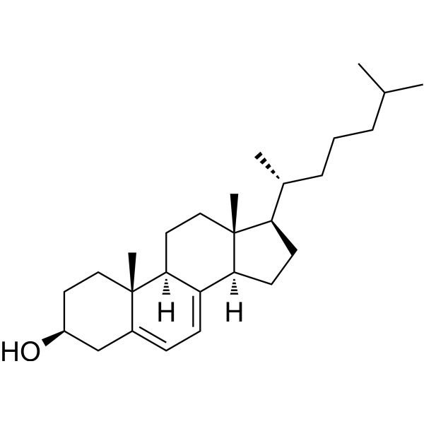 7-Dehydrocholesterol (Standard) Chemical Structure