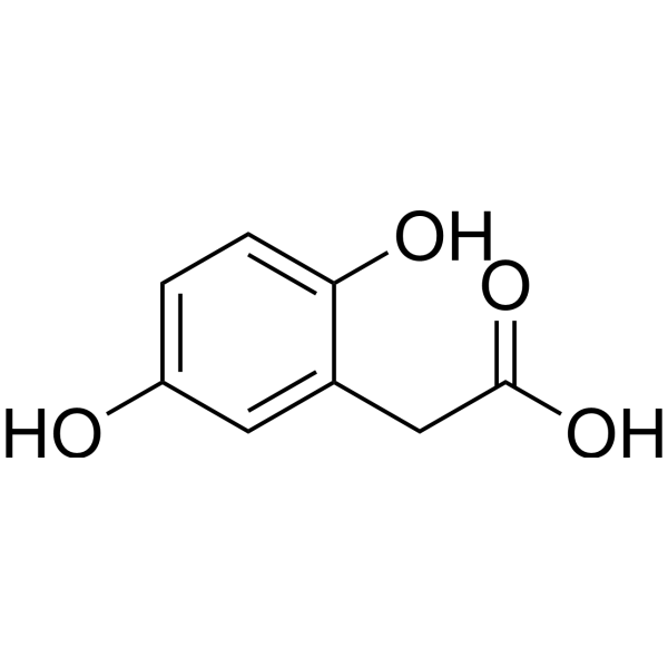 Homogentisic acid (Standard) Chemical Structure