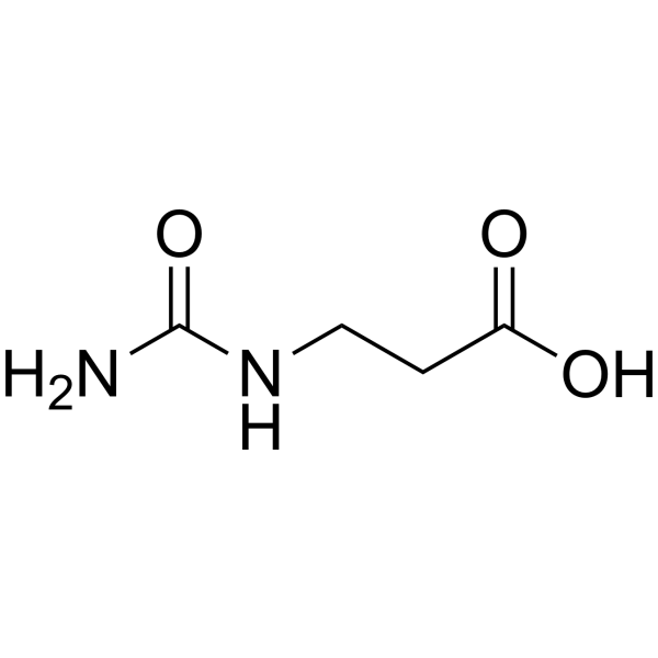 Ureidopropionic acid (Standard) Chemical Structure