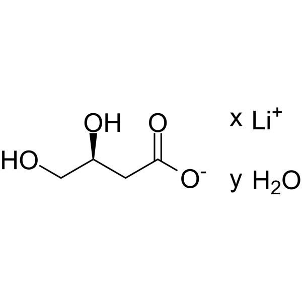 (S)-3,<em>4</em>-Dihydroxybutyric acid lithium hydrate