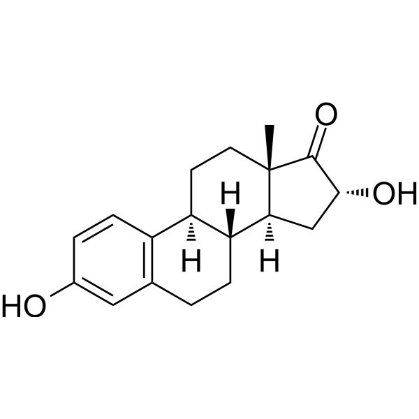 16α-Hydroxyestrone Chemical Structure