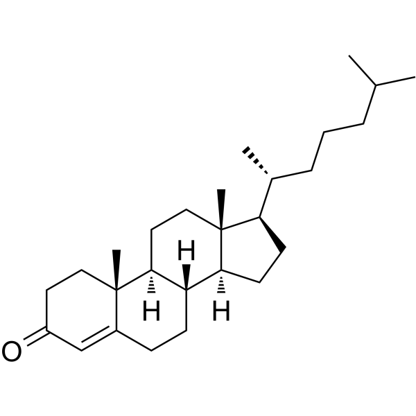Cholestenone Chemical Structure