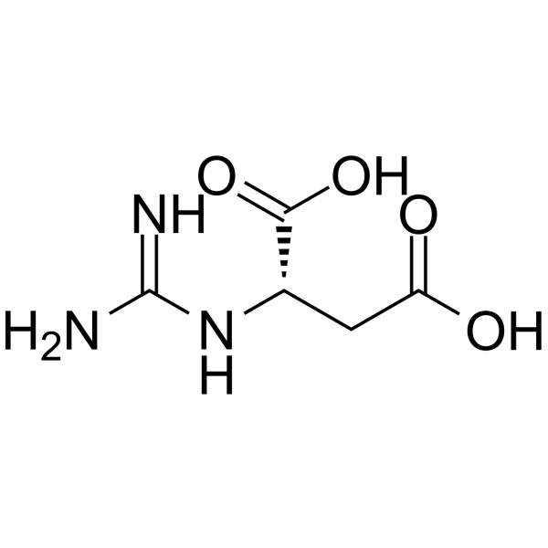 Guanidinosuccinic acid Chemical Structure