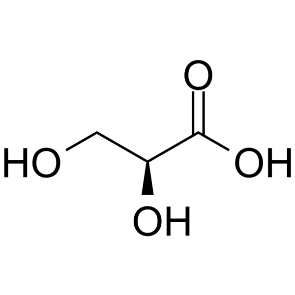 L-Glyceric acid Chemical Structure