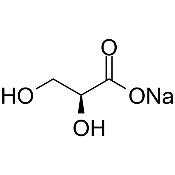 L-Glyceric acid sodium Chemical Structure