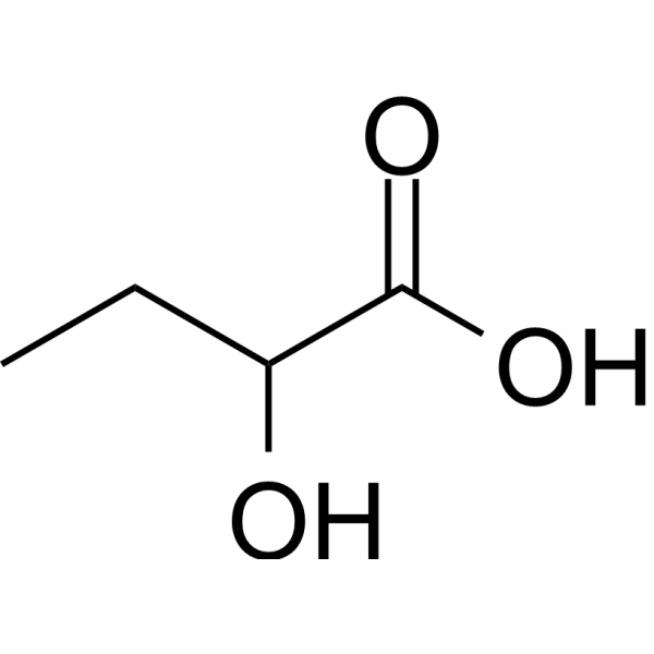 2-Hydroxybutyric acid Chemical Structure