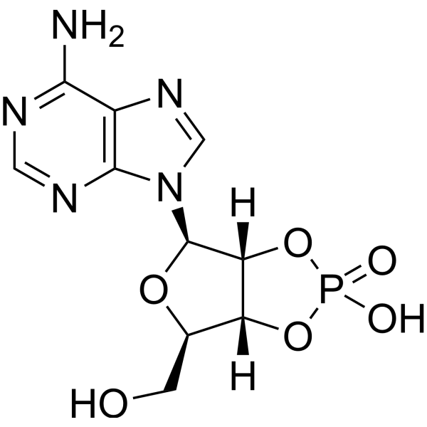 Adenosine 2',3'-cyclic phosphate Chemical Structure