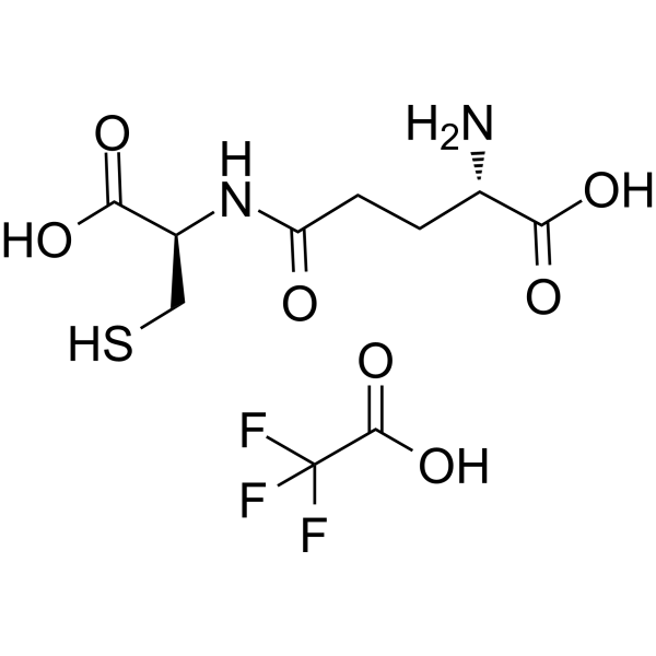 Gamma-glutamylcysteine TFA Chemical Structure