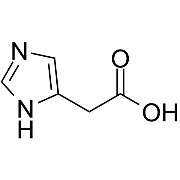 Imidazoleacetic acid Chemical Structure