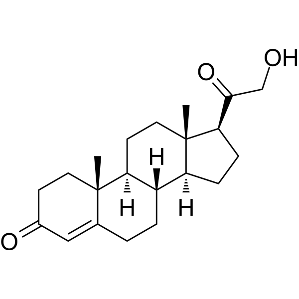 Deoxycorticosterone Chemical Structure