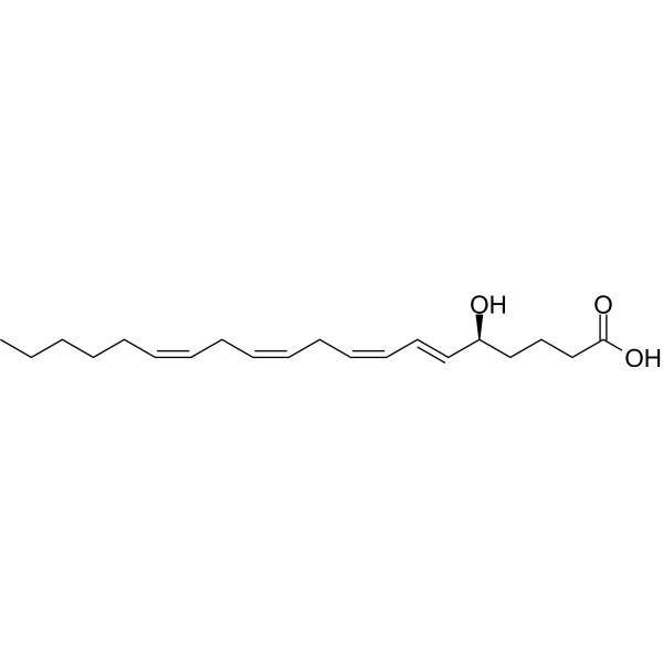 5(S)-HETE Chemical Structure