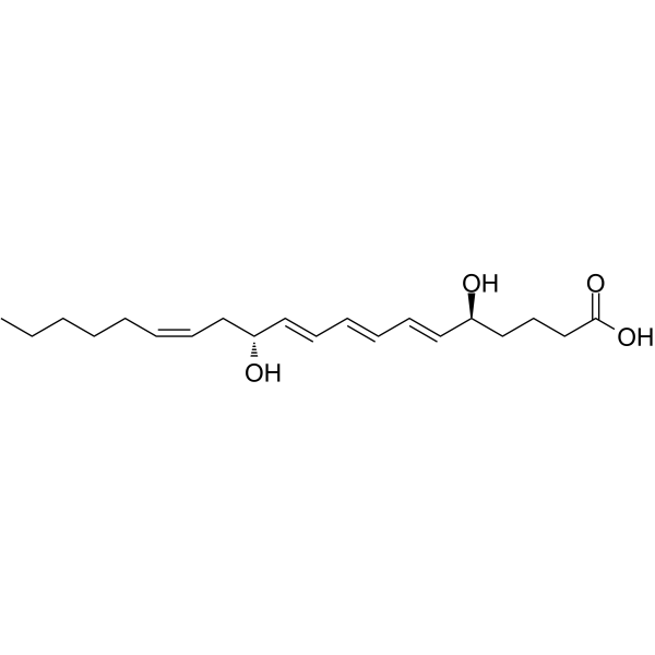 6-trans-Leukotriene B4 Chemical Structure