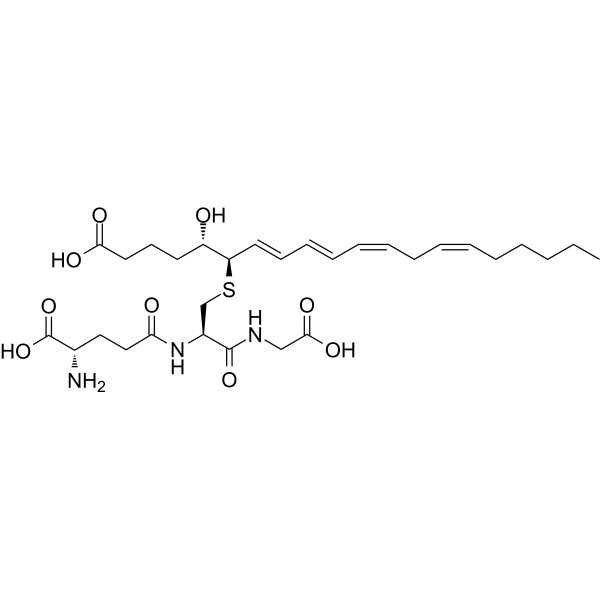 Leukotriene C4 Chemical Structure