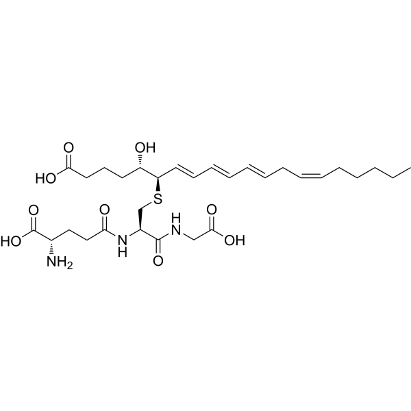 11-trans-Leukotriene C4 Chemical Structure