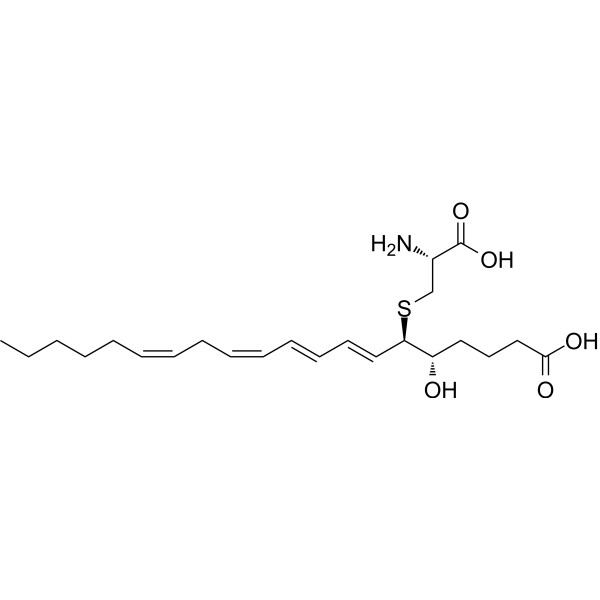 Leukotriene E4 Chemical Structure