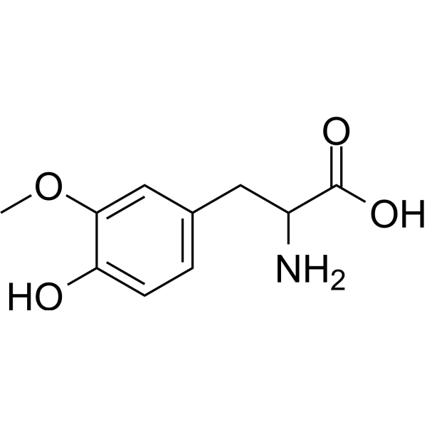 3-O-Methyl-DL-DOPA Chemical Structure
