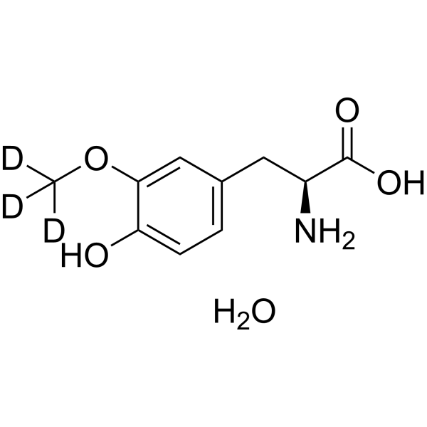 <em>3</em>-O-Methyldopa-<em>d3</em> hydrate