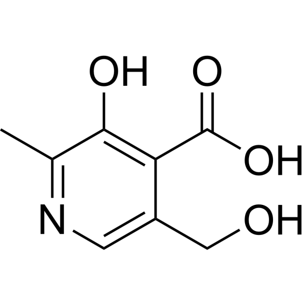 4-Pyridoxic acid Chemical Structure