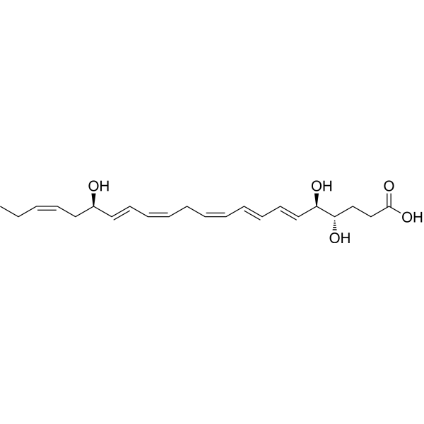 17(R)-Resolvin D4 Chemical Structure