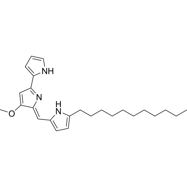 Undecylprodigiosin Chemical Structure