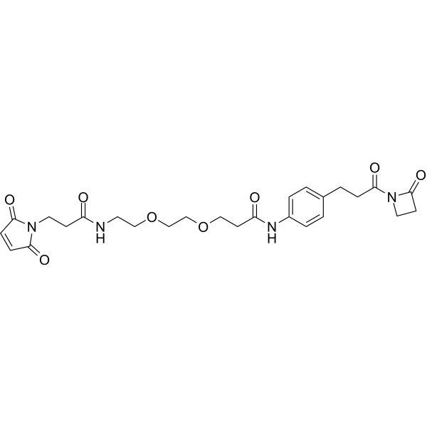 Mal-amido-PEG2-C2-amido-<em>Ph</em>-C2-CO-AZD