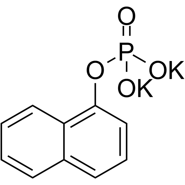 1-Naphthyl phosphate potassium salt Chemical Structure