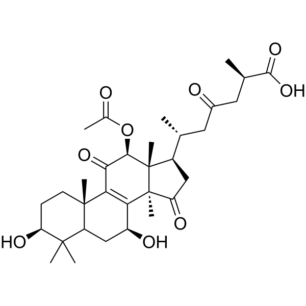 Ganoderic acid K Chemical Structure