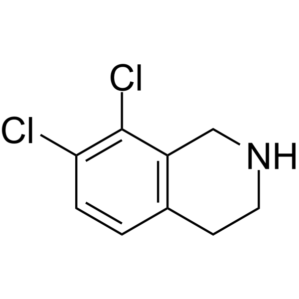 7,8-Dichloro-1,2,3,4-tetrahydroisoquinoline Chemical Structure