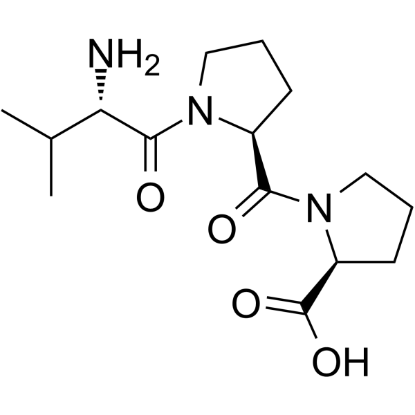 H-Val-Pro-Pro-OH Chemical Structure