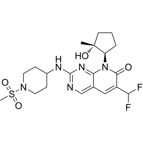 Ebvaciclib Chemical Structure